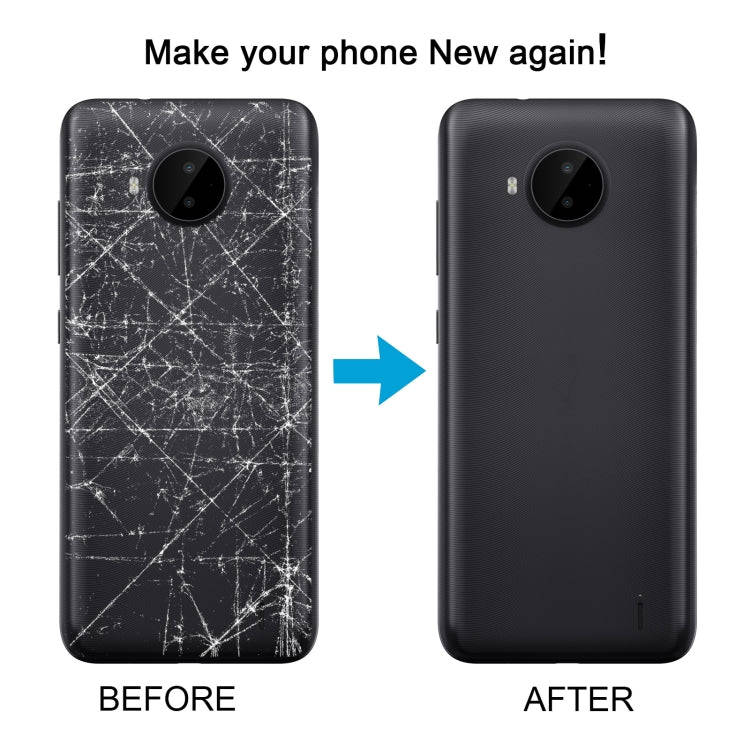 For Nokia C20 Plus Original Battery Back Cover(Black)