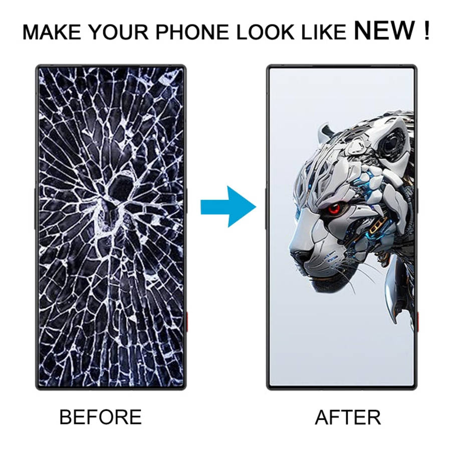 For ZTE nubia RedMagic 8S Pro Front Screen Outer Glass Lens with OCA Optically Clear Adhesive
