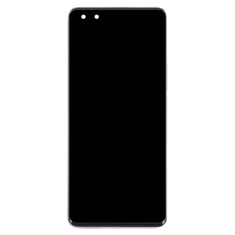 For Huawei Nova 10 Pro Original LCD Screen Digitizer Full Assembly with Frame (Silver)