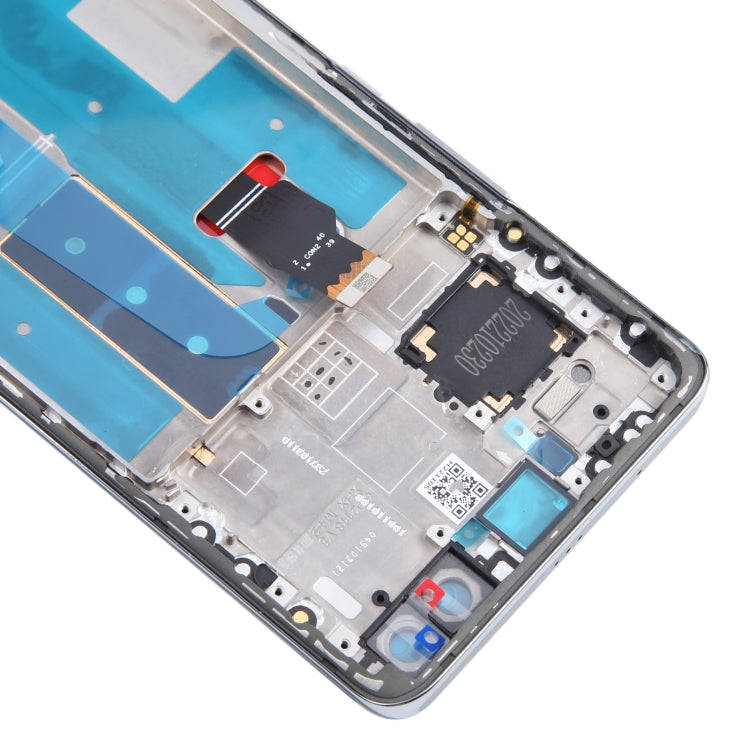 For Huawei Nova 10 Pro Original LCD Screen Digitizer Full Assembly with Frame (Silver)