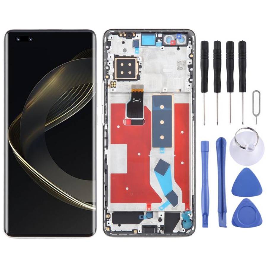 For Huawei Nova 11 Pro Original LCD Screen Digitizer Full Assembly with Frame (Gold)