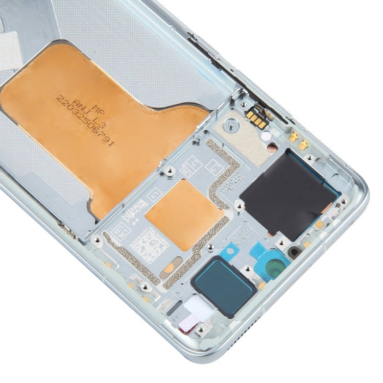 For Xiaomi 12 Original AMOLED Material LCD Screen Digitizer Full Assembly with Frame (Green)