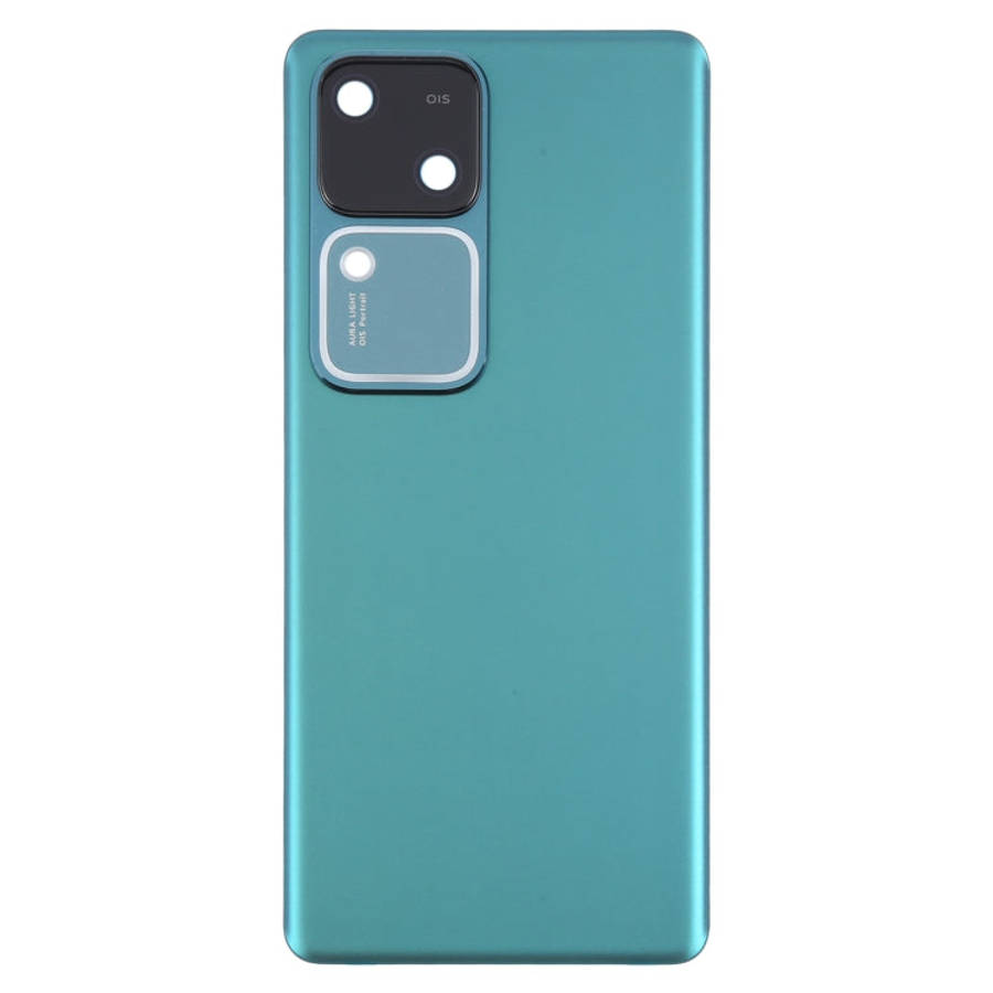 For vivo V30 Battery Back Cover with Camera Lens Frame(Green)