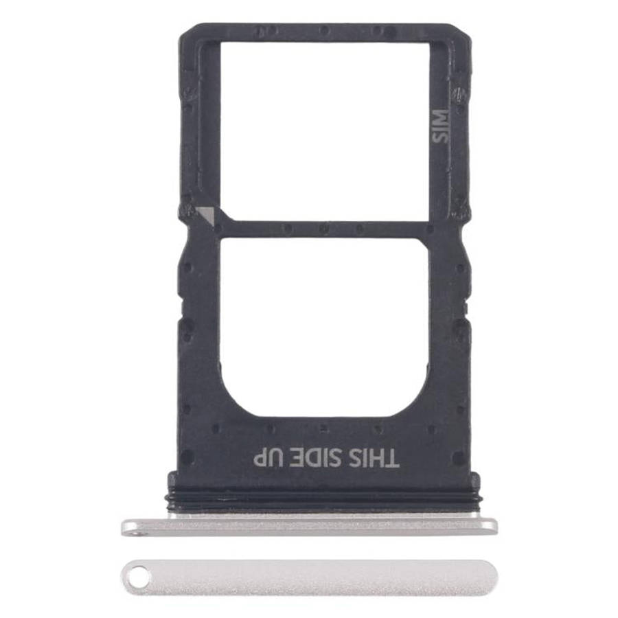 For Motorola Razr 40 Original SIM Card Tray (Silver)