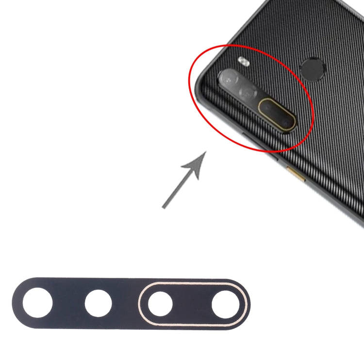 For HTC Desire 20 Pro 10pcs OEM Back Camera Lens