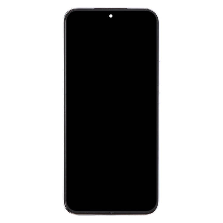 For Huawei Nova 12 Original LCD Screen Digitizer Full Assembly with Frame (Silver)