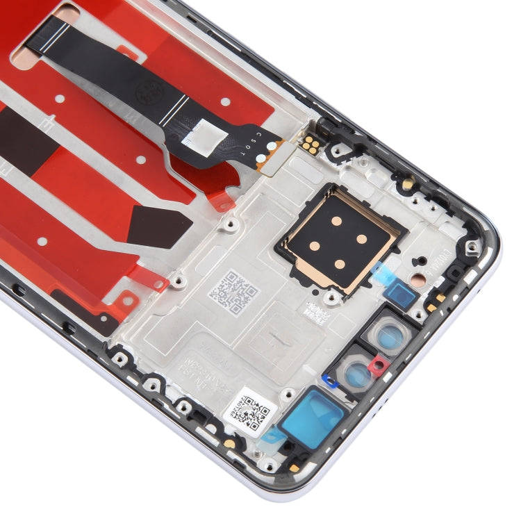 For Huawei Nova 12 Pro Original LCD Screen Digitizer Full Assembly with Frame (Silver)
