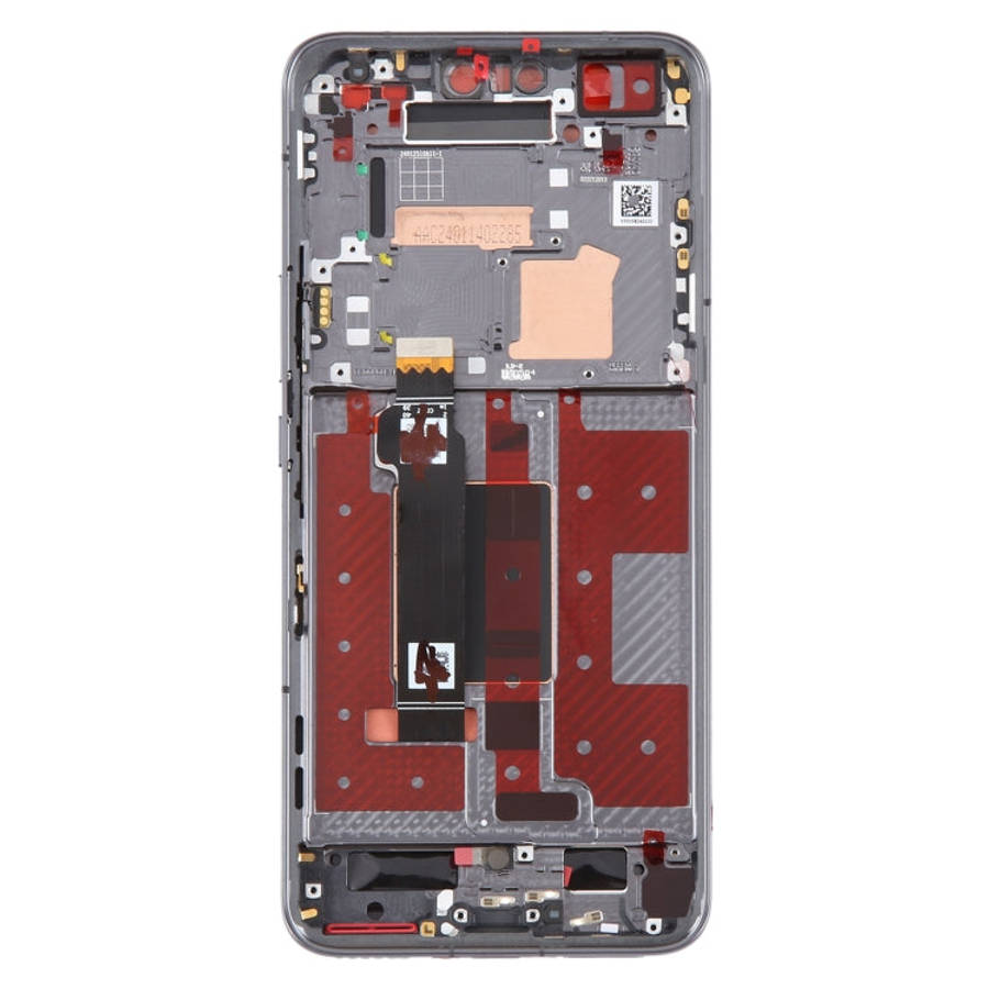 For Honor Magic6 Pro Original LCD Screen Digitizer Full Assembly with Frame (Black)
