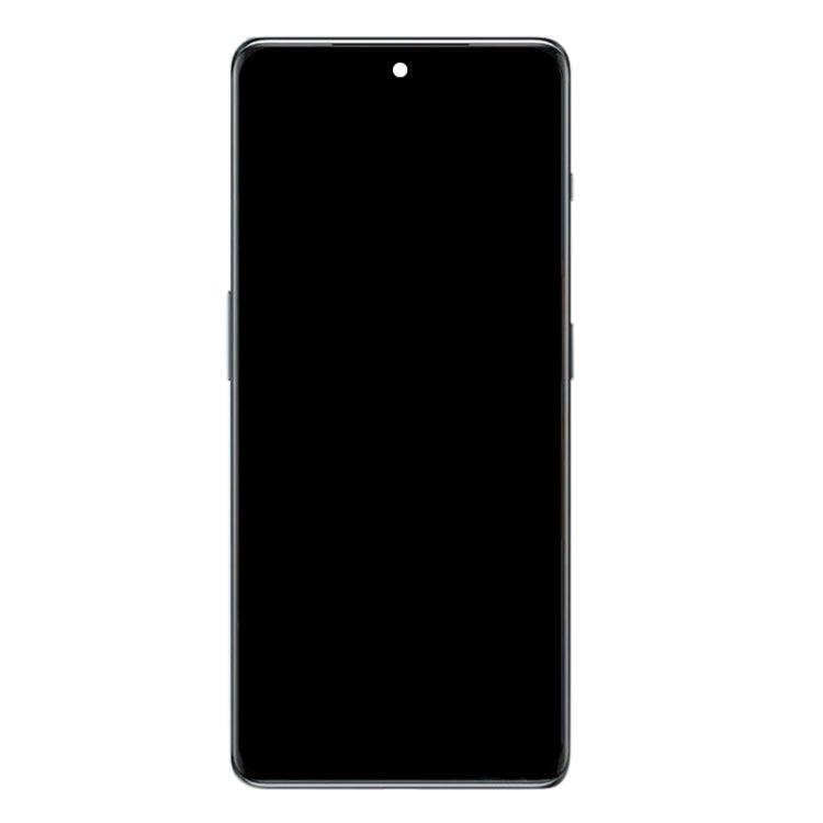 For OnePlus 11R CPH2487 Original AMOLED LCD Screen Digitizer Full Assembly with Frame (Black)