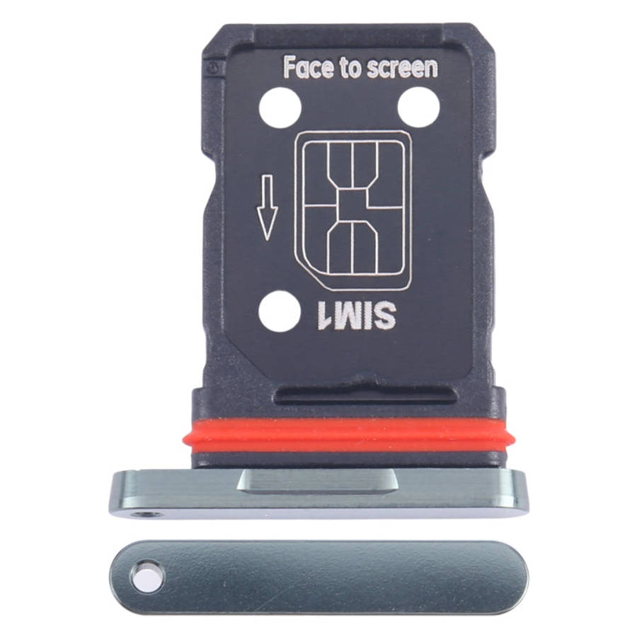 For OnePlus 12 PJD110 CPH2573 CPH2581 SIM Card Tray + SIM Card Tray (Green)