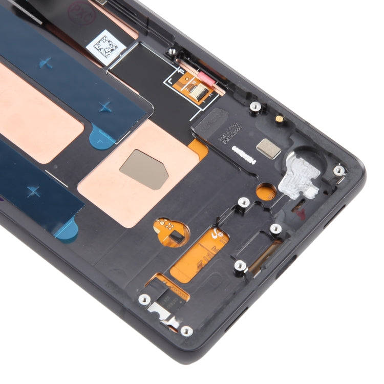 For Google Pixel 7A G82U8 OLED LCD Screen Digitizer Full Assembly with Frame (Black)