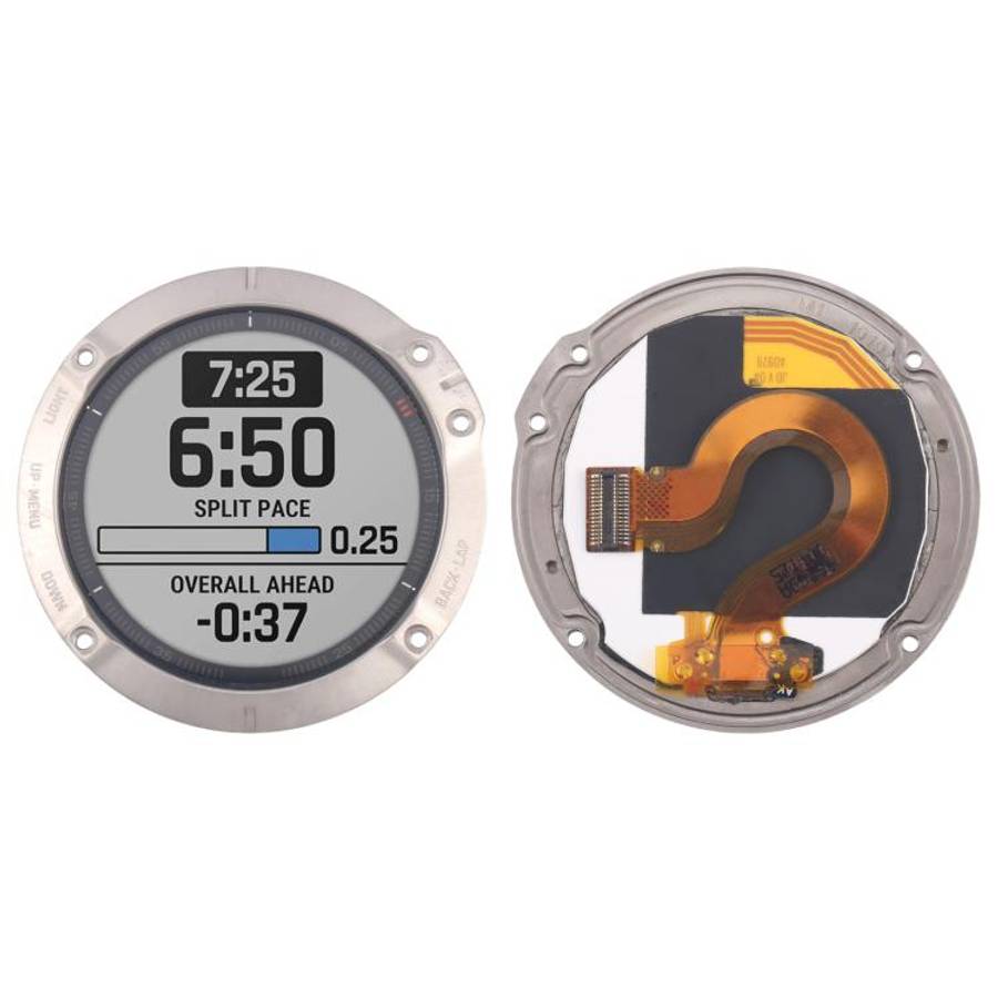 For Garmin Fenix 6 Pro Original LCD Screen with Digitizer Full Assembly(Silver)