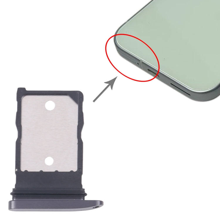 For Google Pixel 9 Original SIM Card Tray (Black)
