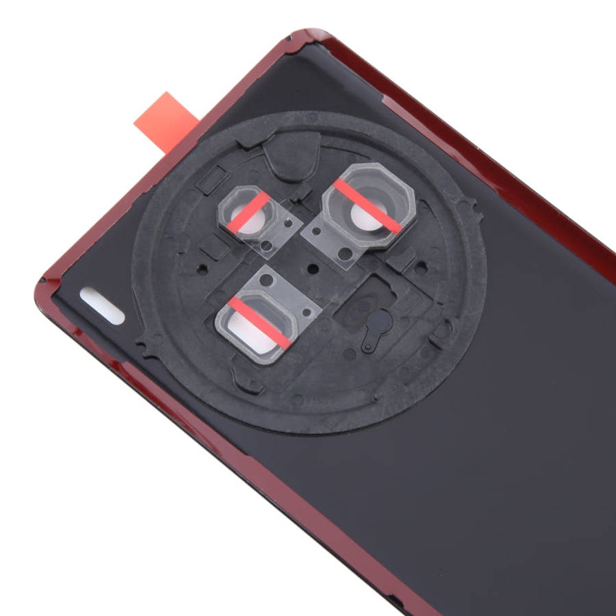For vivo X100 Battery Back Cover with Camera Lens Frame(Black)