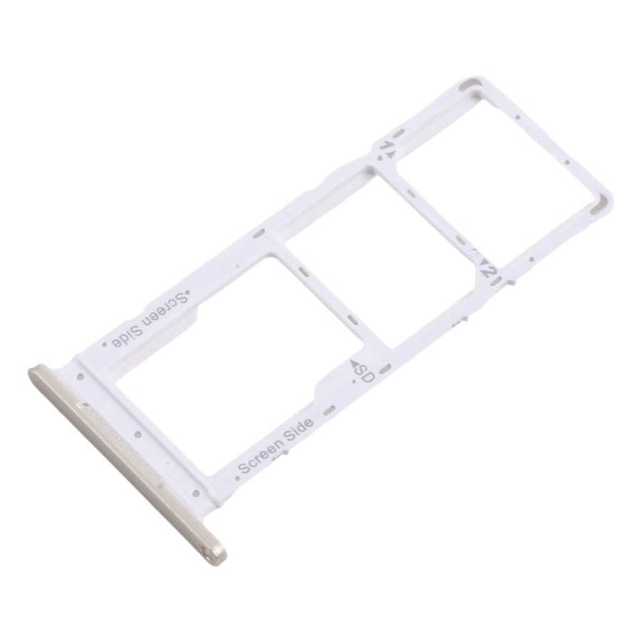 For Infinix Smart 8 X6525 5pcs SIM Card Tray + SIM Card Tray + Micro SD Card Tray (Gold)