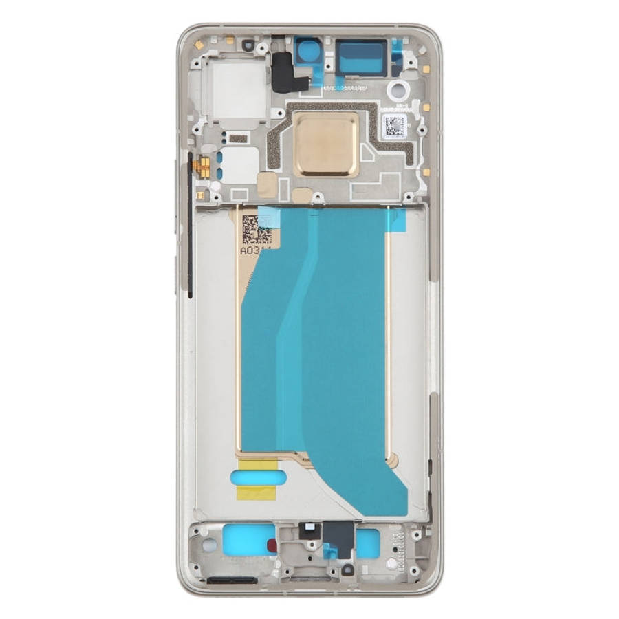 For Xiaomi 14T Pro Original Middle Frame Bezel Plate (Gold)