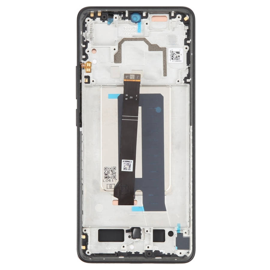 For Xiaomi Redmi K70E Original LCD Screen Digitizer Full Assembly with Frame (Black)