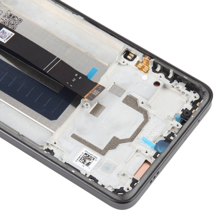 For Xiaomi Redmi K70E Original LCD Screen Digitizer Full Assembly with Frame (Black)