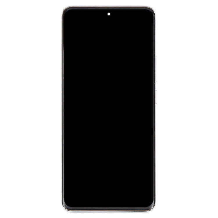 For Xiaomi Redmi Note 14 Pro+ 5G Original LCD Screen Digitizer Full Assembly with Frame (Silver)