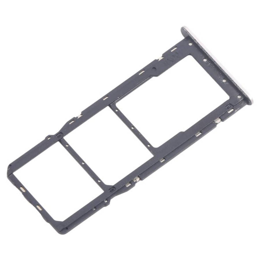 For Nokia C32 Original SIM Card Tray + SIM Card Tray + Micro SD Card Tray (Gold)