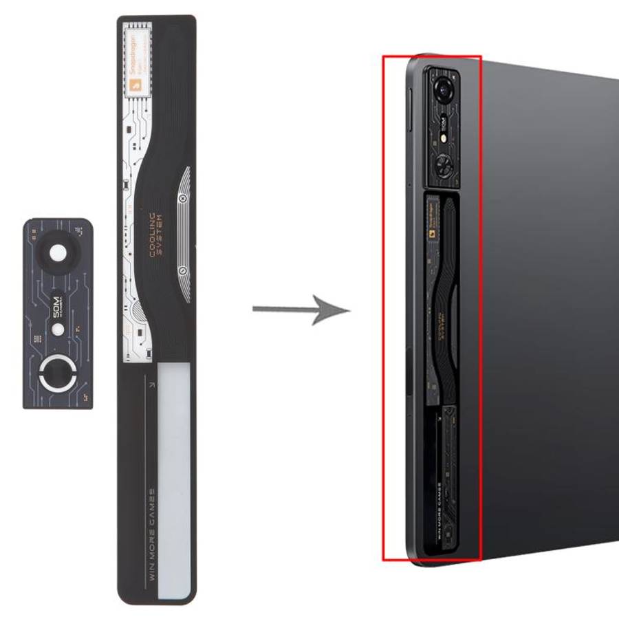 For ZTE Nubia RedMagic Gaming Tablet Pro 2024 / RedMagic Nova 10.9 Back Camera Lens
