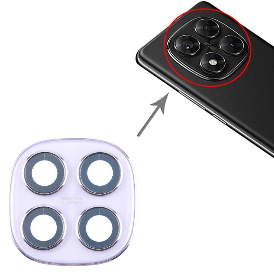 For Xiaomi Redmi Note 14 Pro 5G Original Rear Camera Lens Cover (Purple)