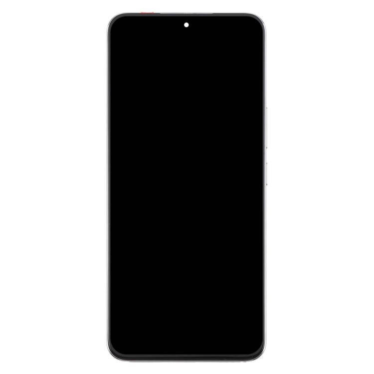 For Honor 300 Original LCD Screen Digitizer Full Assembly with Frame (Silver)