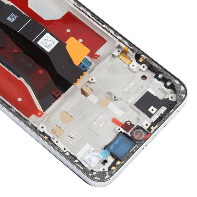For Honor 300 Original LCD Screen Digitizer Full Assembly with Frame (Silver)