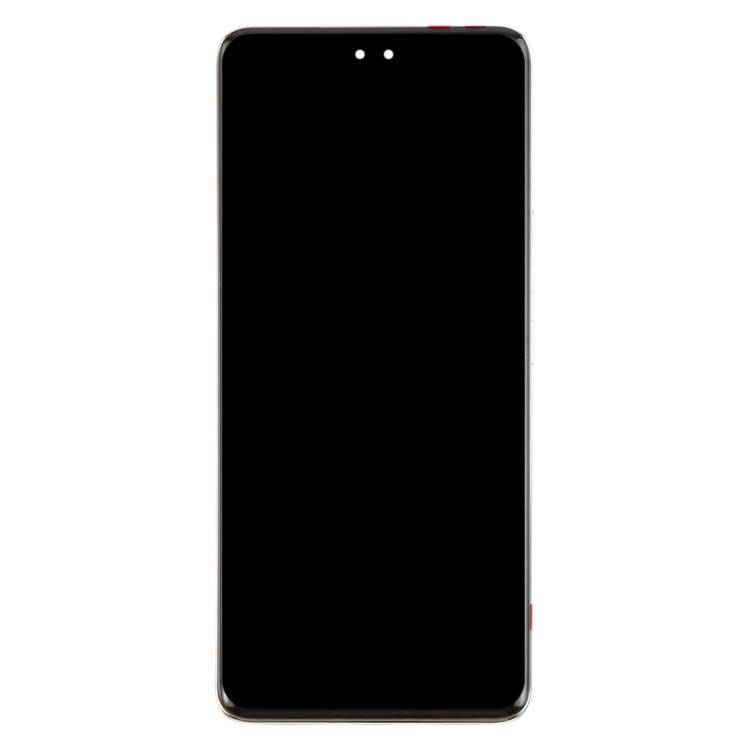 For Honor 90 Pro Original LCD Screen Digitizer Full Assembly with Frame (Silver)