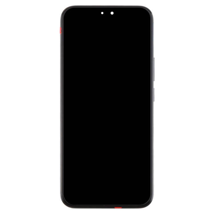 For Honor X60i Original LCD Screen Digitizer Full Assembly with Frame (Black)