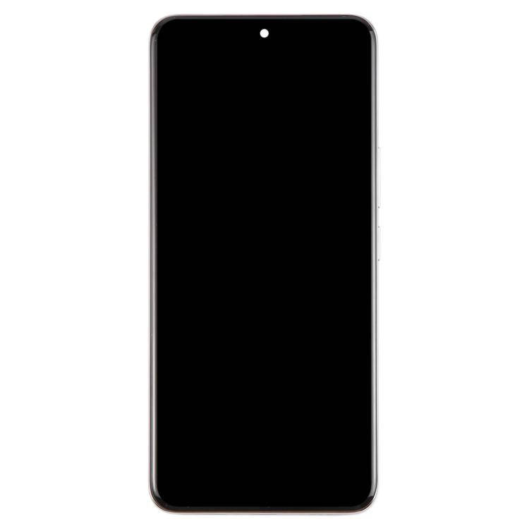 For Honor 200 Original LCD Screen Digitizer Full Assembly with Frame (Pink)