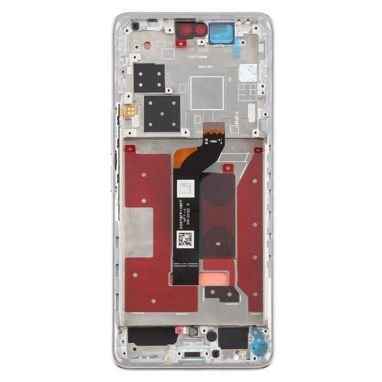 For Honor 200 Pro Original LCD Screen Digitizer Full Assembly with Frame (Silver)