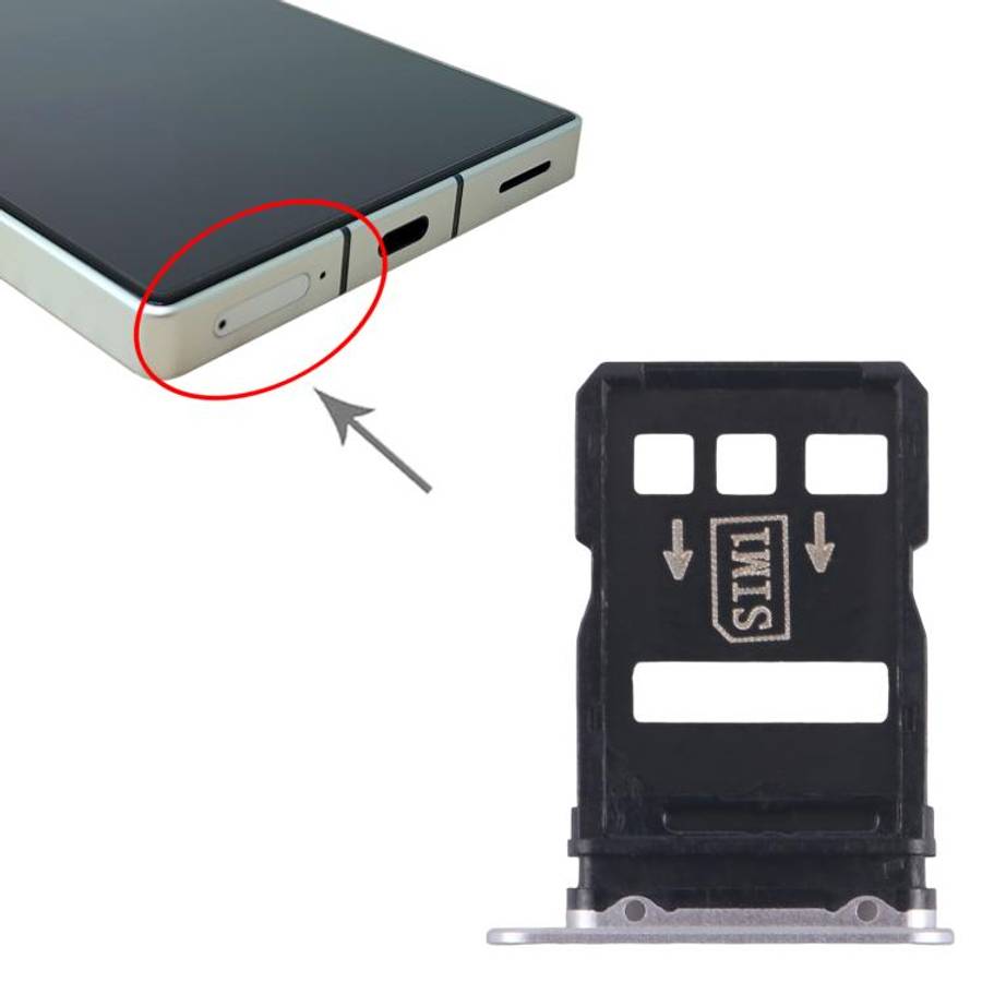 For ZTE nubia RedMagic 8s Pro SIM Card Tray + SIM Card Tray (Silver)