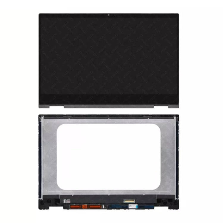 LCD Screen For HP Pavilion X360 14-DW 14M-DW Digitizer Full Assembly with Frame(Black)