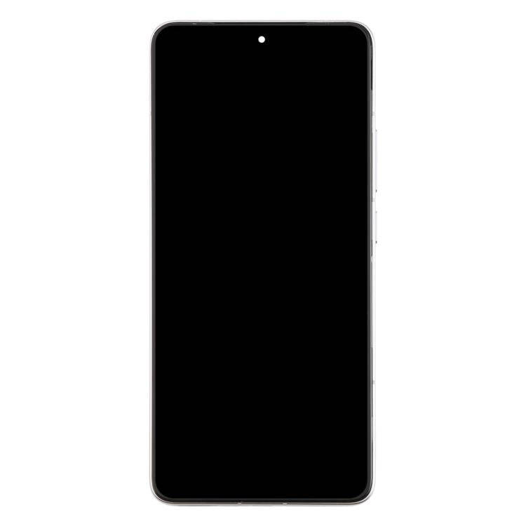For Xiaomi Redmi K80 AMOLED Original LCD Screen Digitizer Full Assembly with Frame (Silver)