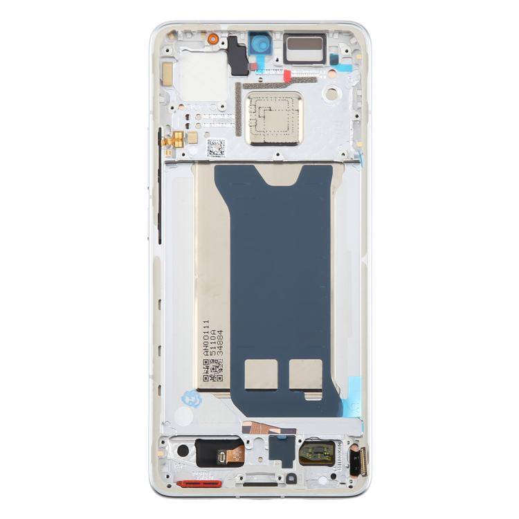 For Xiaomi Redmi K80 AMOLED Original LCD Screen Digitizer Full Assembly with Frame (Silver)