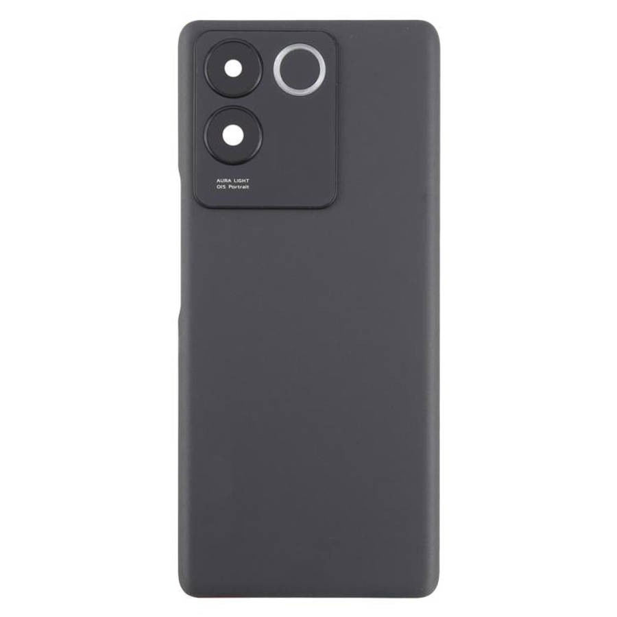 For vivo T2 Pro Battery Back Cover with Camera Lens Frame(Black)