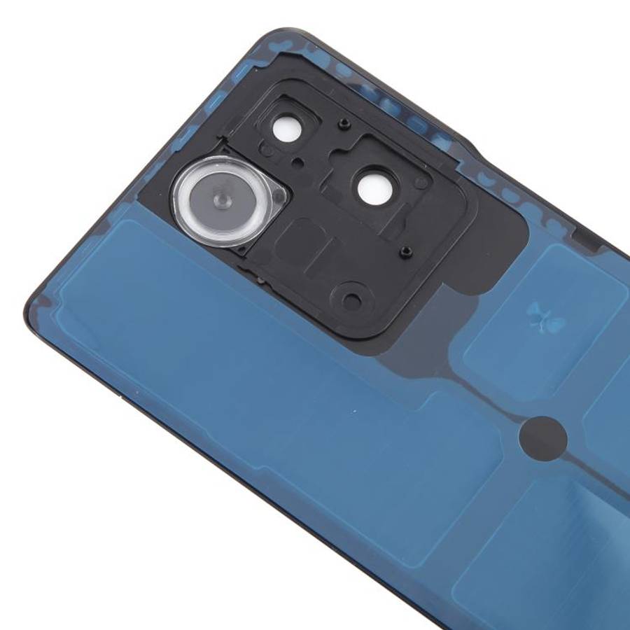 For vivo T2 Pro Battery Back Cover with Camera Lens Frame(Black)