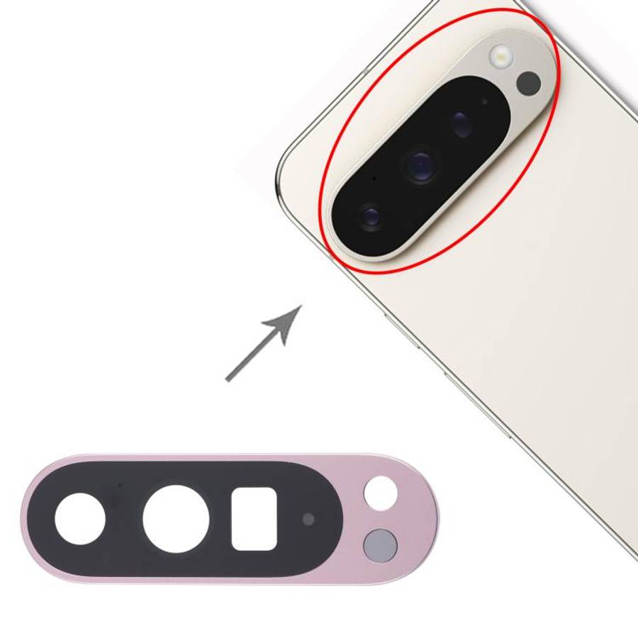 For Google Pixel 9 Pro XL Original Rear Camera Lens Cover (Pink)