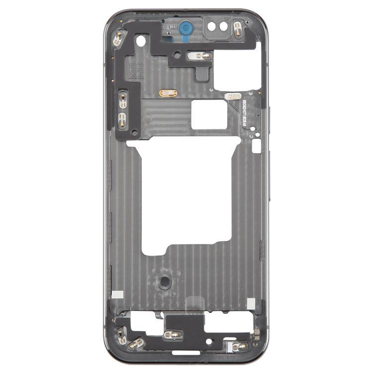 For Google Pixel 9 Pro Original Middle Frame Bezel Plate (Black)