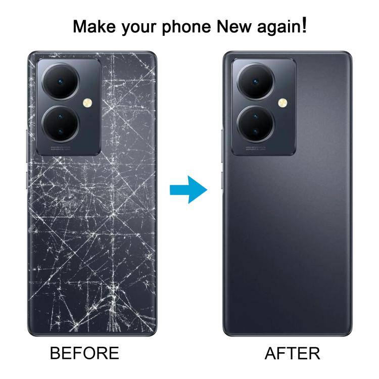 For vivo Y78+ 5G Original Back Cover(Gold)