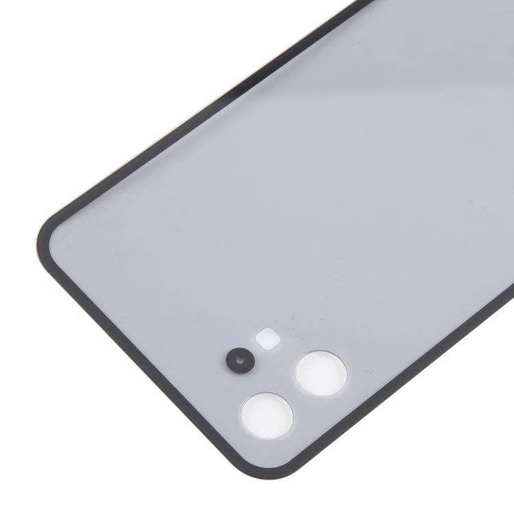 For Nothing Phone 1 A063 Glass Battery Back Cover(Transparent black)