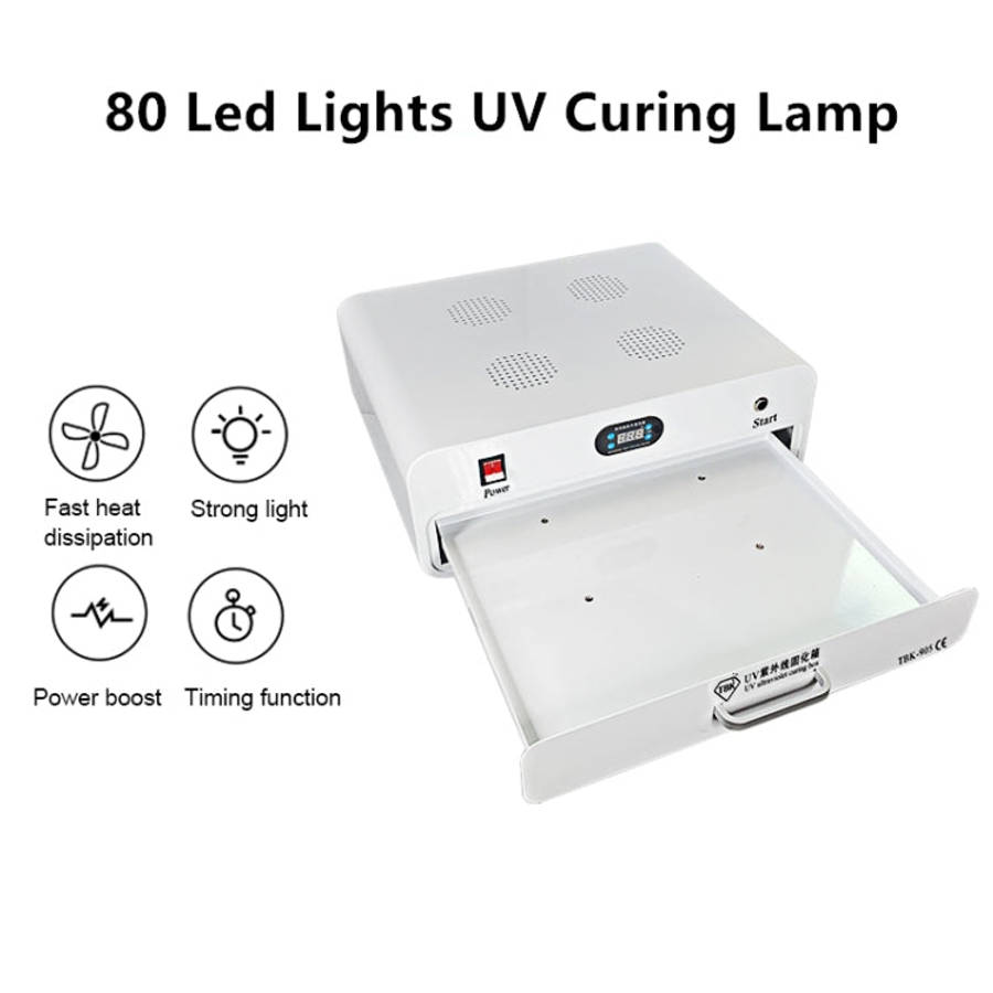 TBK-905 220V UV Curing Box Mobile Phone LCD Screen Glass OCA Curing Bonding