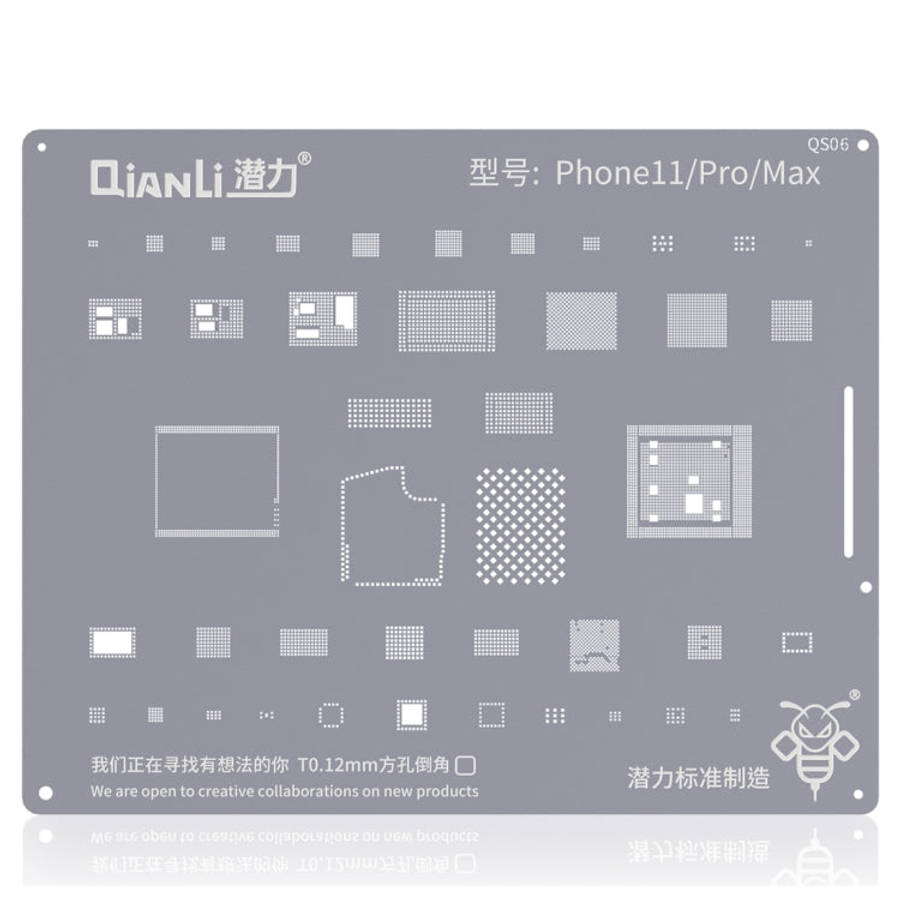 QIANLI QS06 Replacement Bumblebee Stencil For iPhone 11 / 11 Pro / Max
