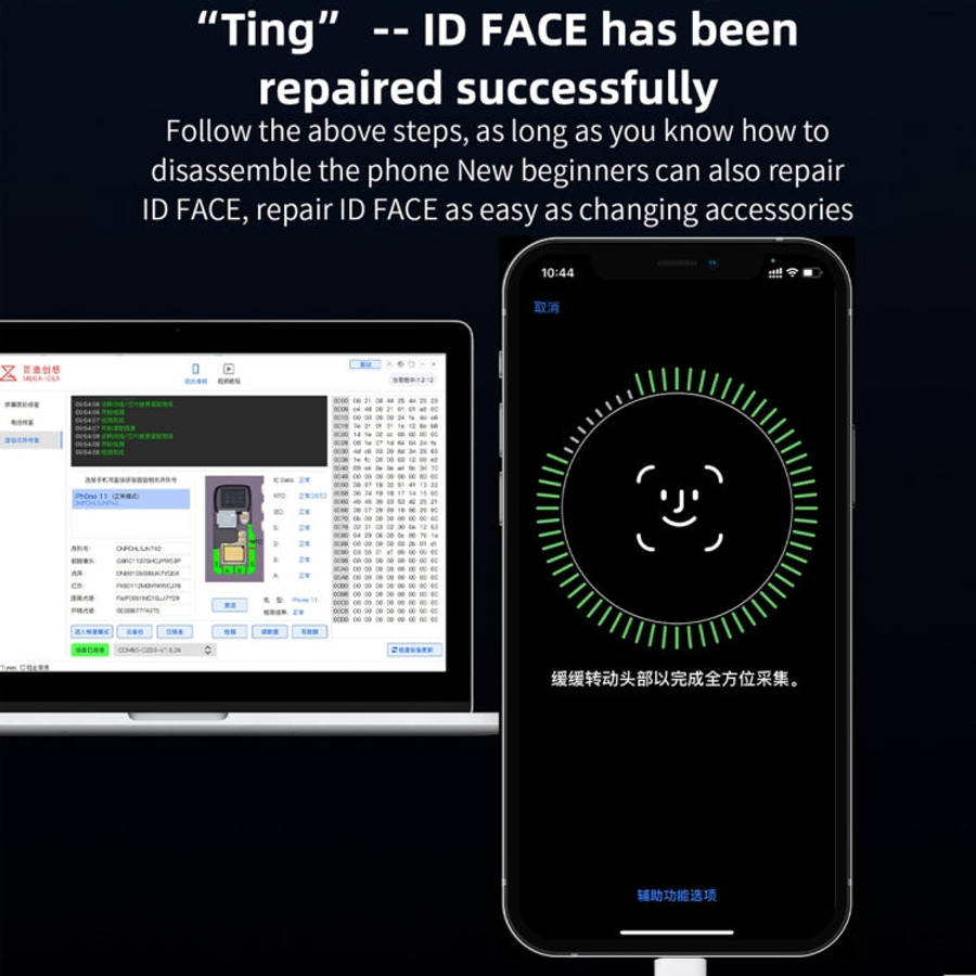 MEGA-IDEA Clone DZ03 Battery Activation & Face ID Dot Matrix Programmer for iPhone 8-14 Pro Max, ...