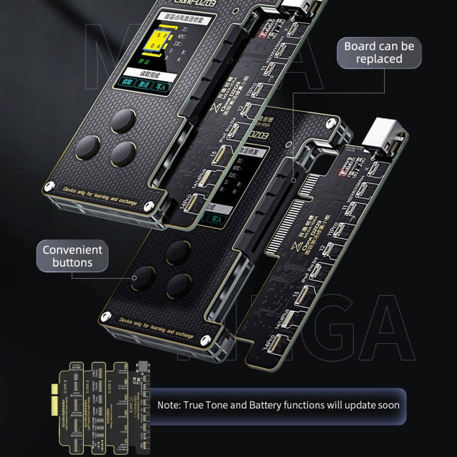 MEGA-IDEA Clone DZ03 Battery Activation & Face ID Dot Matrix Programmer for iPhone 8-14 Pro Max, ...
