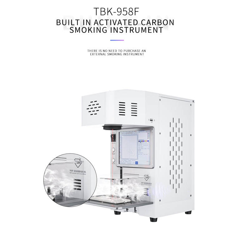 TBK 958F 20W 1064nm Automatic Separate Laser Separator, UK Plug