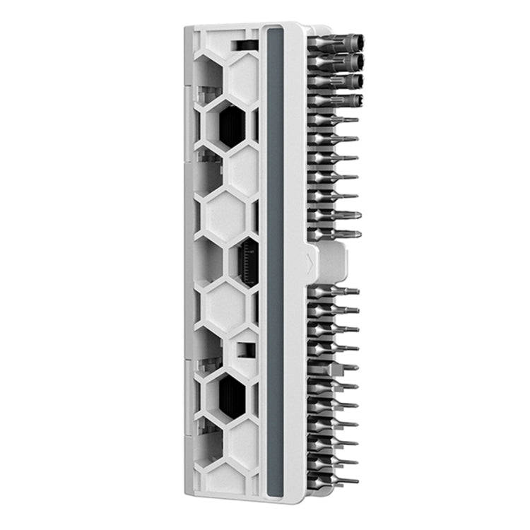JAKEMY JM-8180 47 in 1 CR-V Precision Magnetic Screwdriver Set (White)