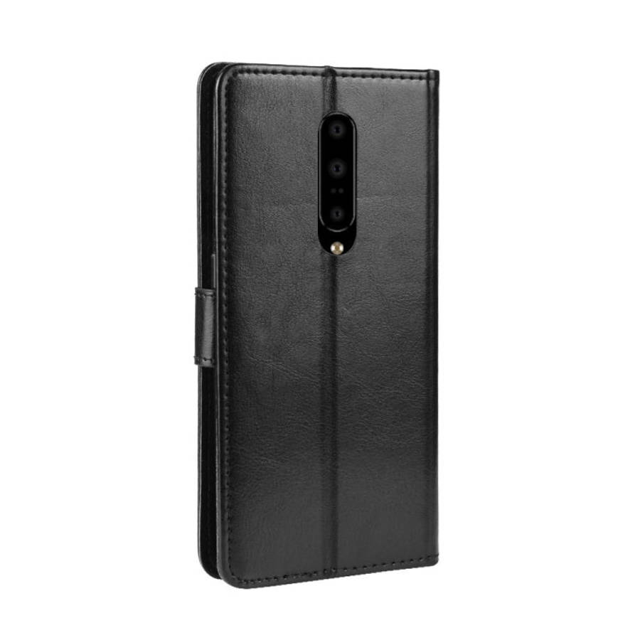 Retro Crazy Horse Texture Horizontal Flip Leather Case for OnePlus 7 Pro, with Holder & Card Slot...