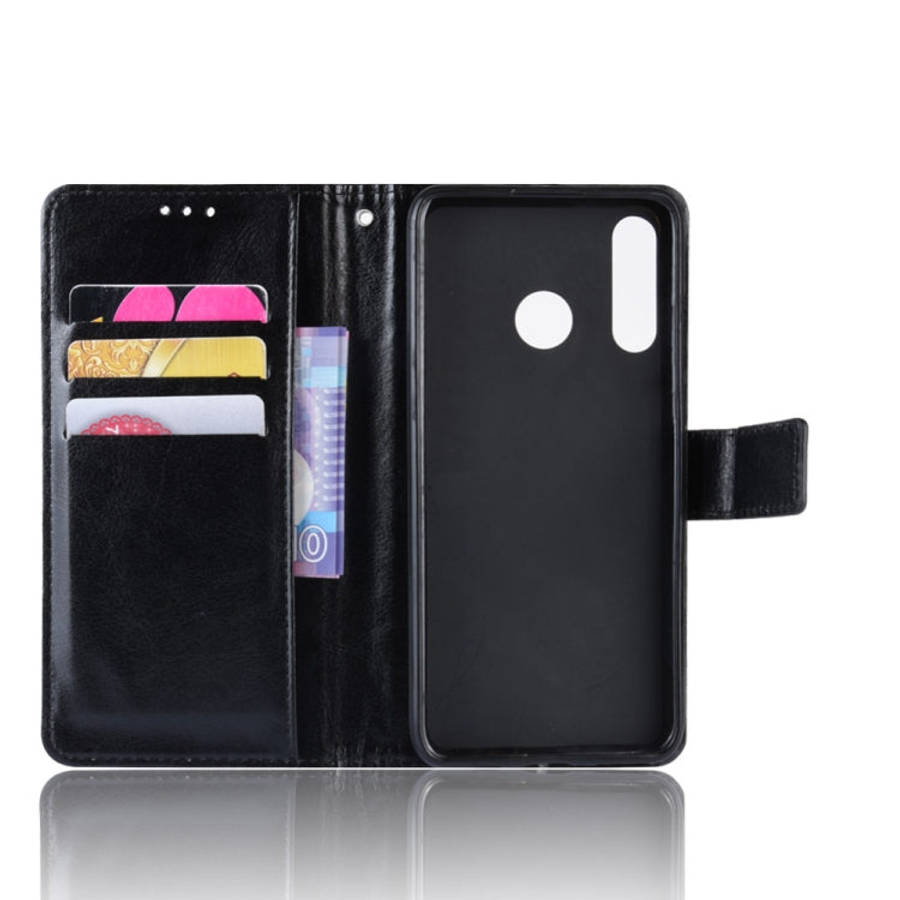 Retro Crazy Horse Texture Horizontal Flip Leather Case for Huawei Honor 10i / 20i , with Holder &...